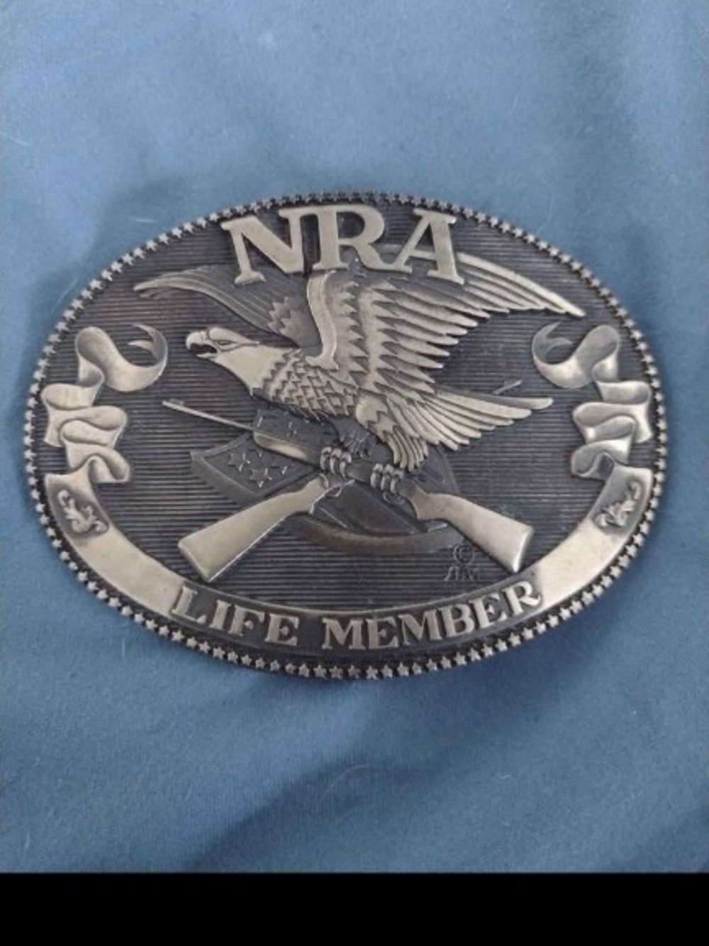 NRA Belt Buckle Made By Norman Company